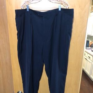 Pants, Slacks, Hagger Navy, 44 x 32